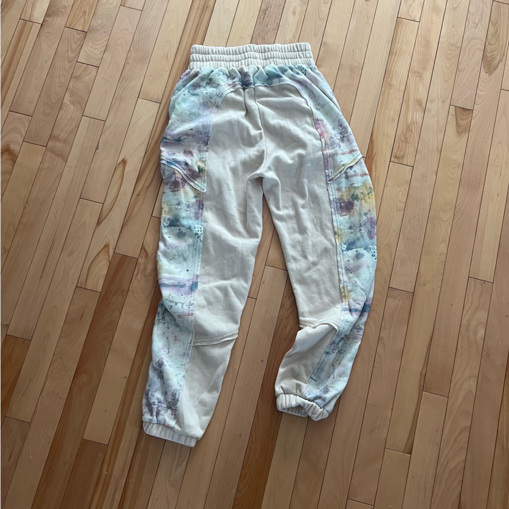 Free People City Stride Pant Tie dye print